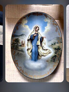 Beautiful painted plate